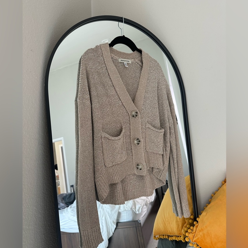 Urban outfitters Thea Cardigan in neutral